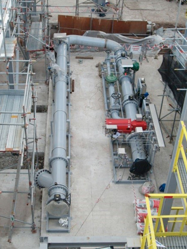 MLNG New Boiler Project Fue Gas Piping